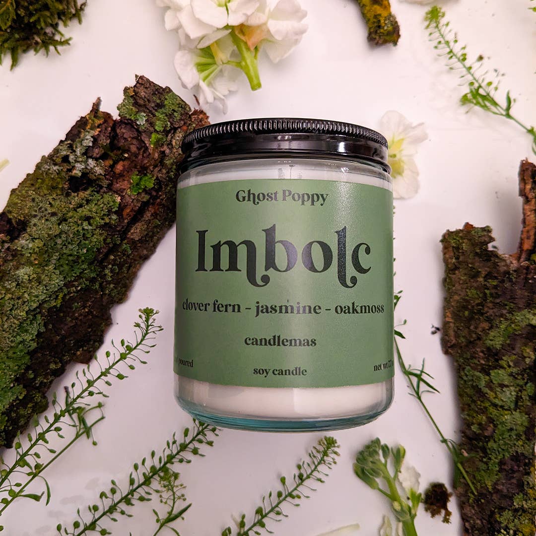 Imbolc Spring Candle