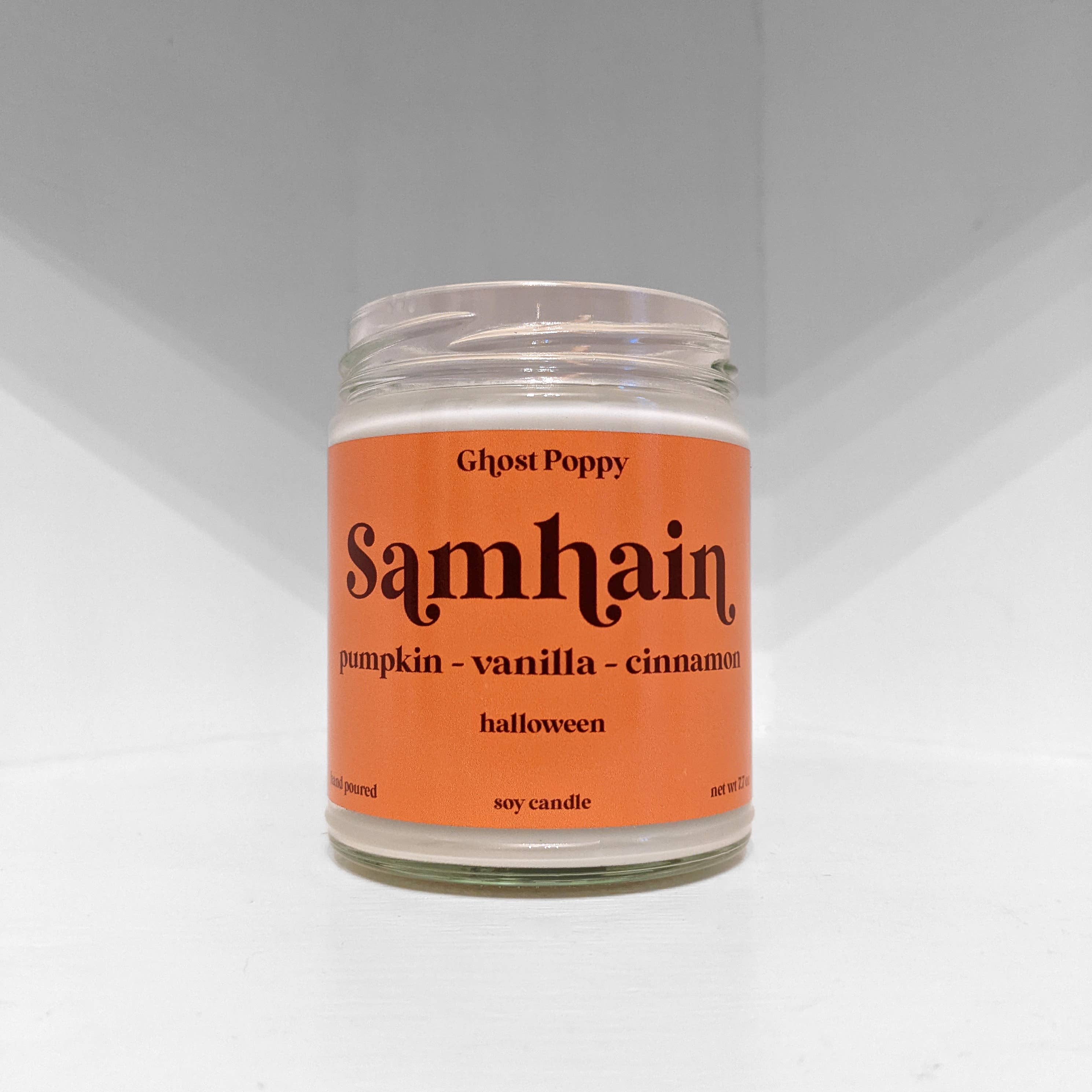 Samhain Halloween Candle