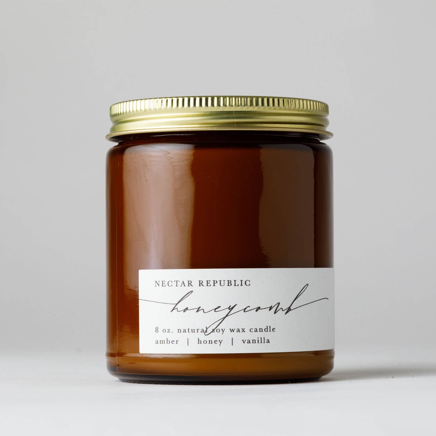 Honeycomb : Jar Soy Candle ( summer fall )