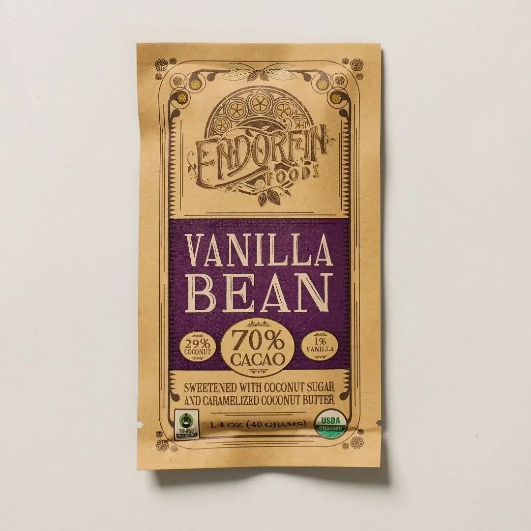 Vanilla Bean • Dark Chocolate Bar • 70% Cacao