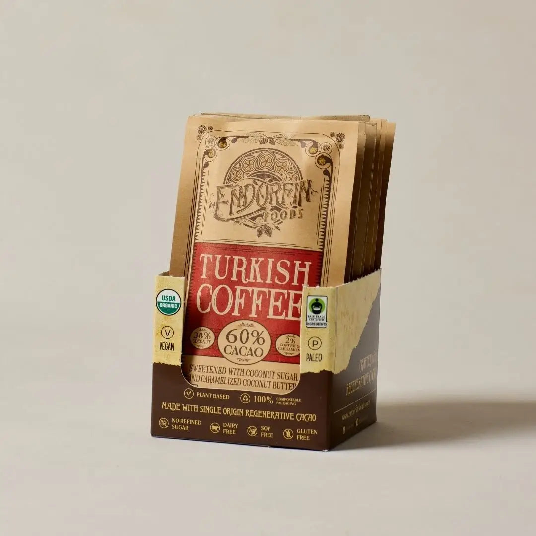 Turkish Coffee • Dark Chocolate Bar • 60% Cacao