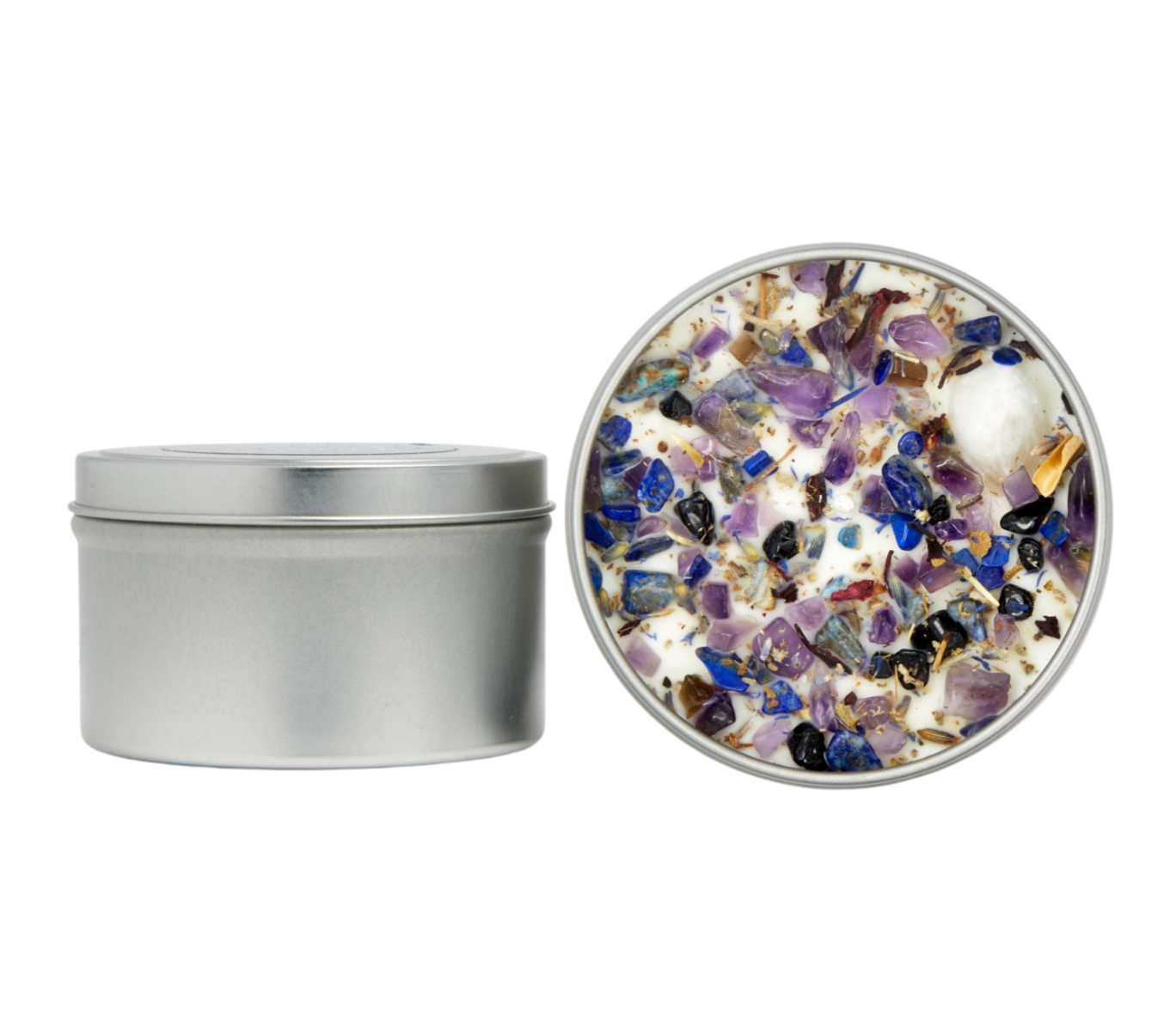 Moon Candles, Ritual Candles, Soy Candle, Crystal Candles