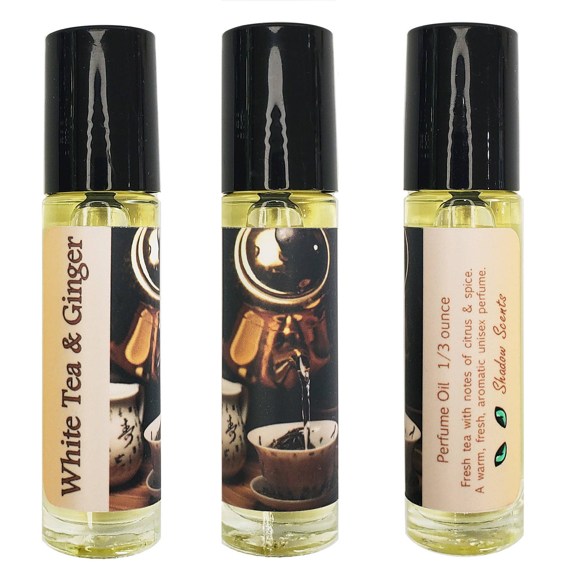 White Tea & Ginger Perfume Oil by Shadow Scents