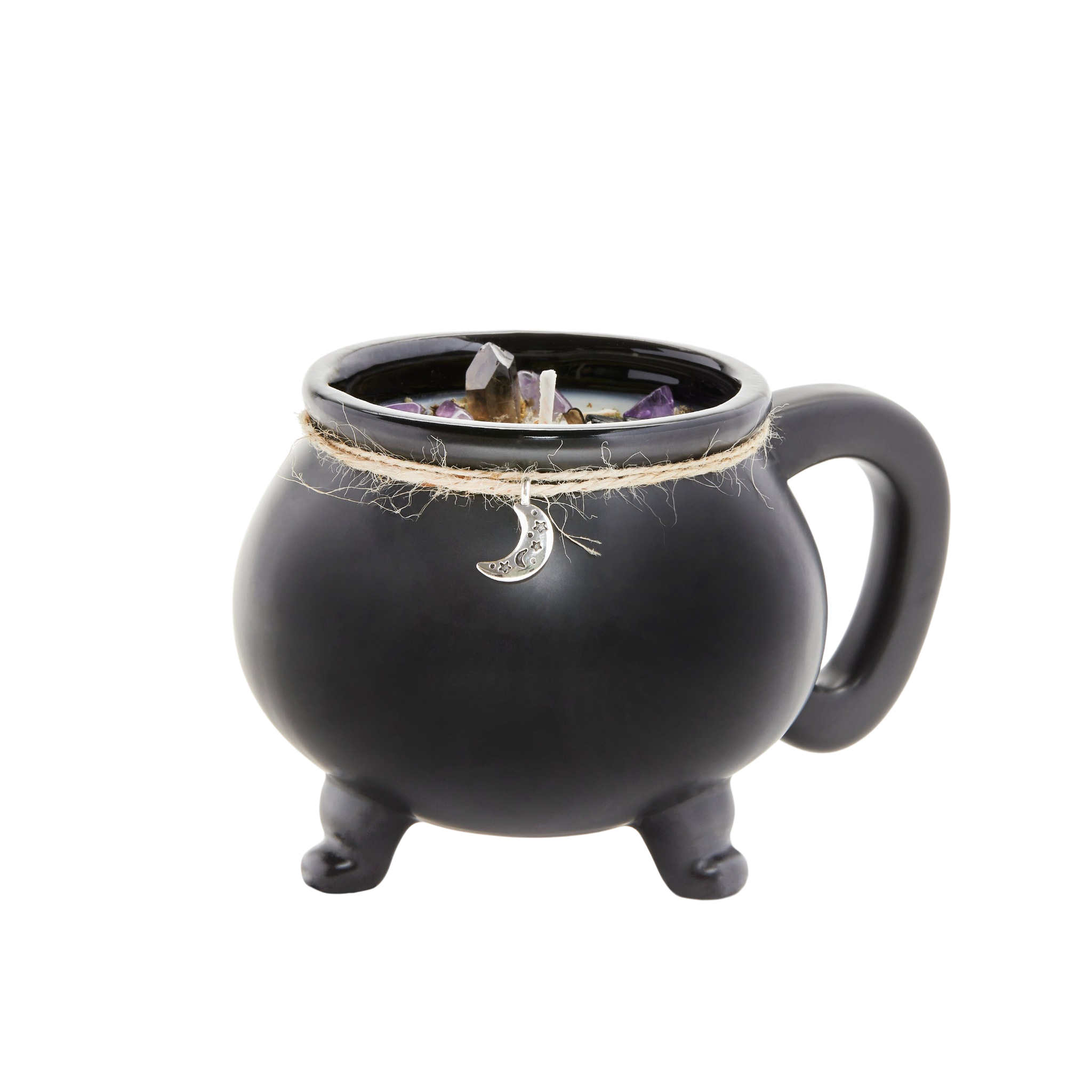 Ritual and Manifestation Candles, Soy Candle, Crystal Candle