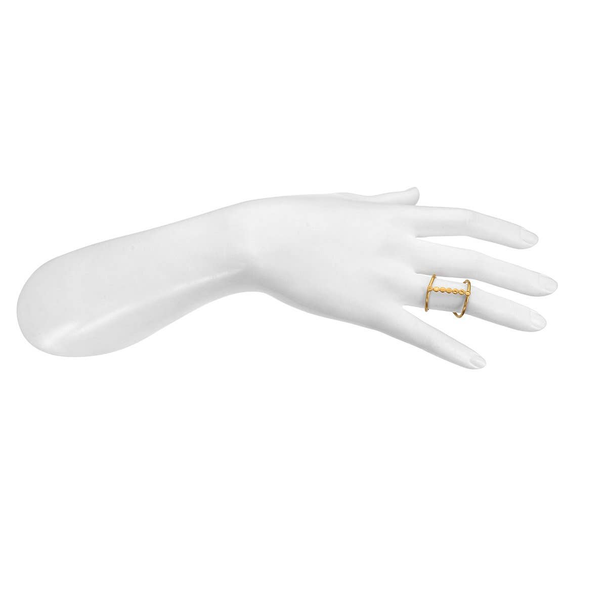 Cycles of the Goddess Adjustable Gold Ring