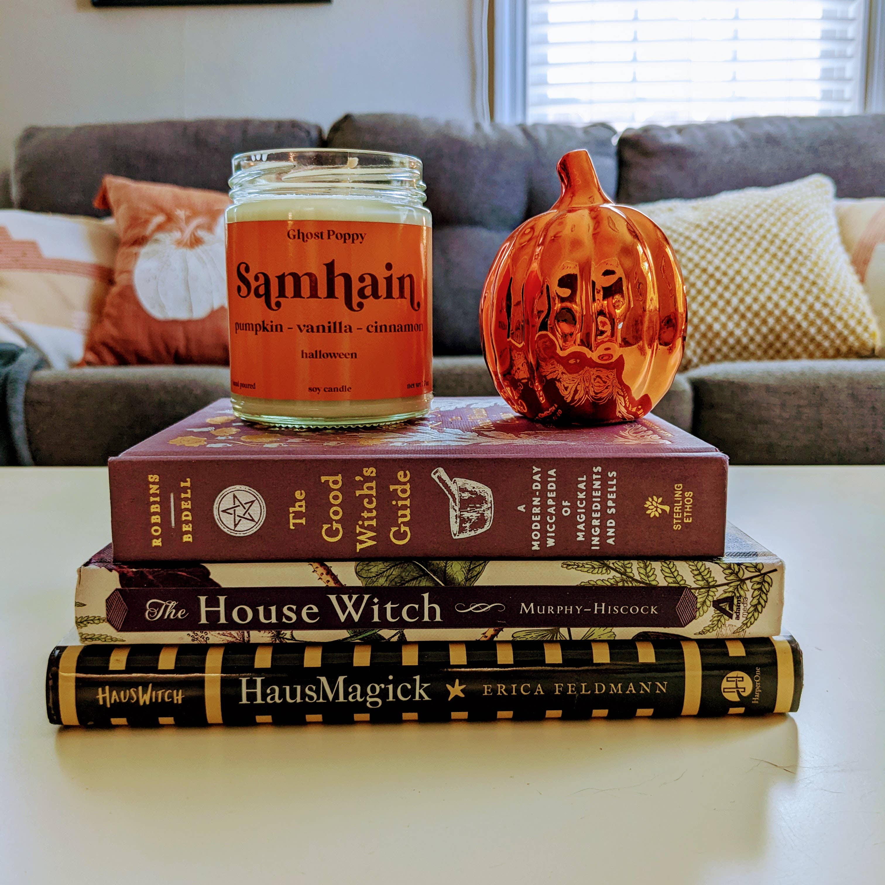 Samhain Halloween Candle