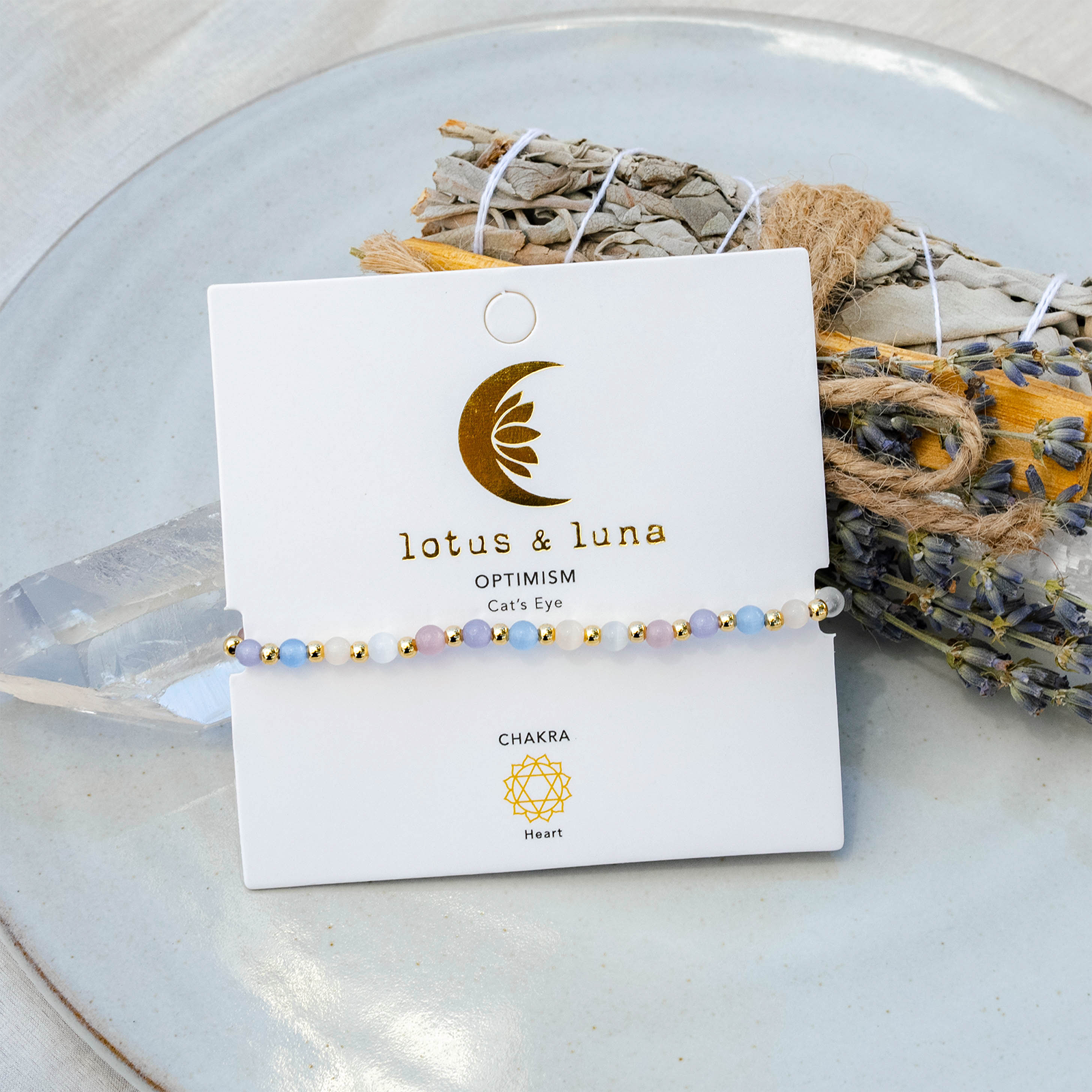 Optimism 4mm Healing Bracelet