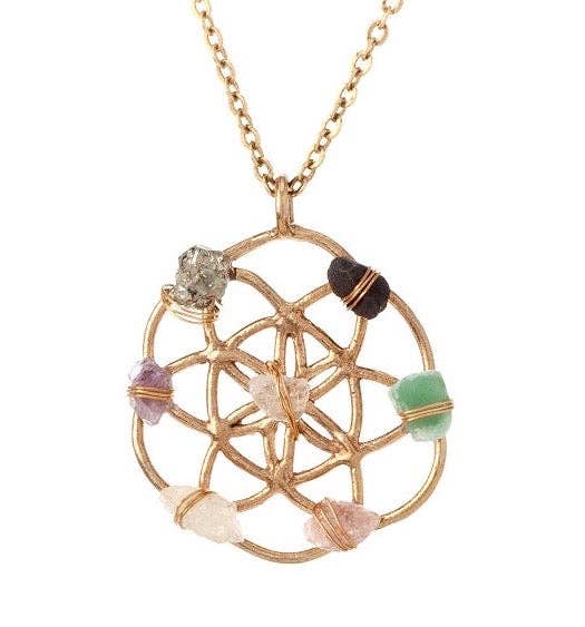 Crystal Grid Necklace