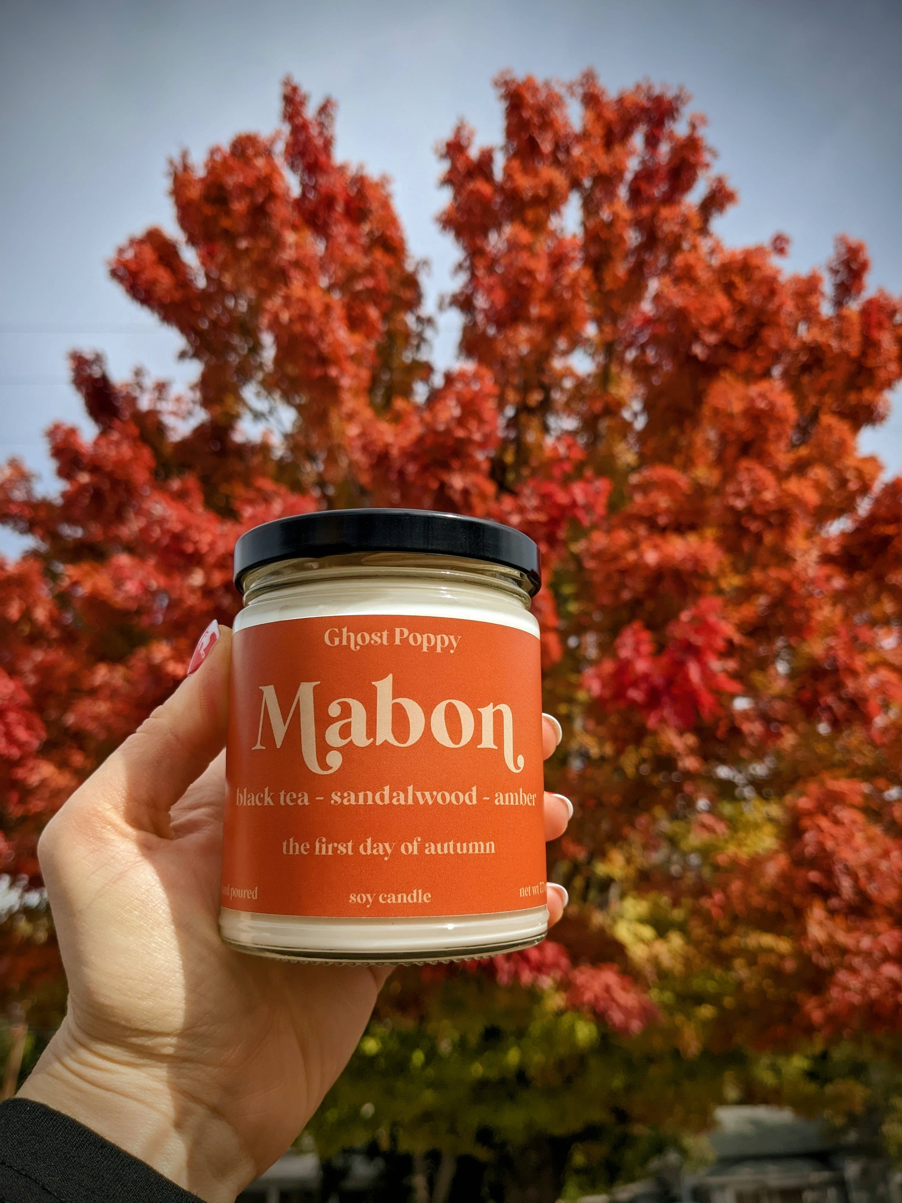 Mabon Fall Candle