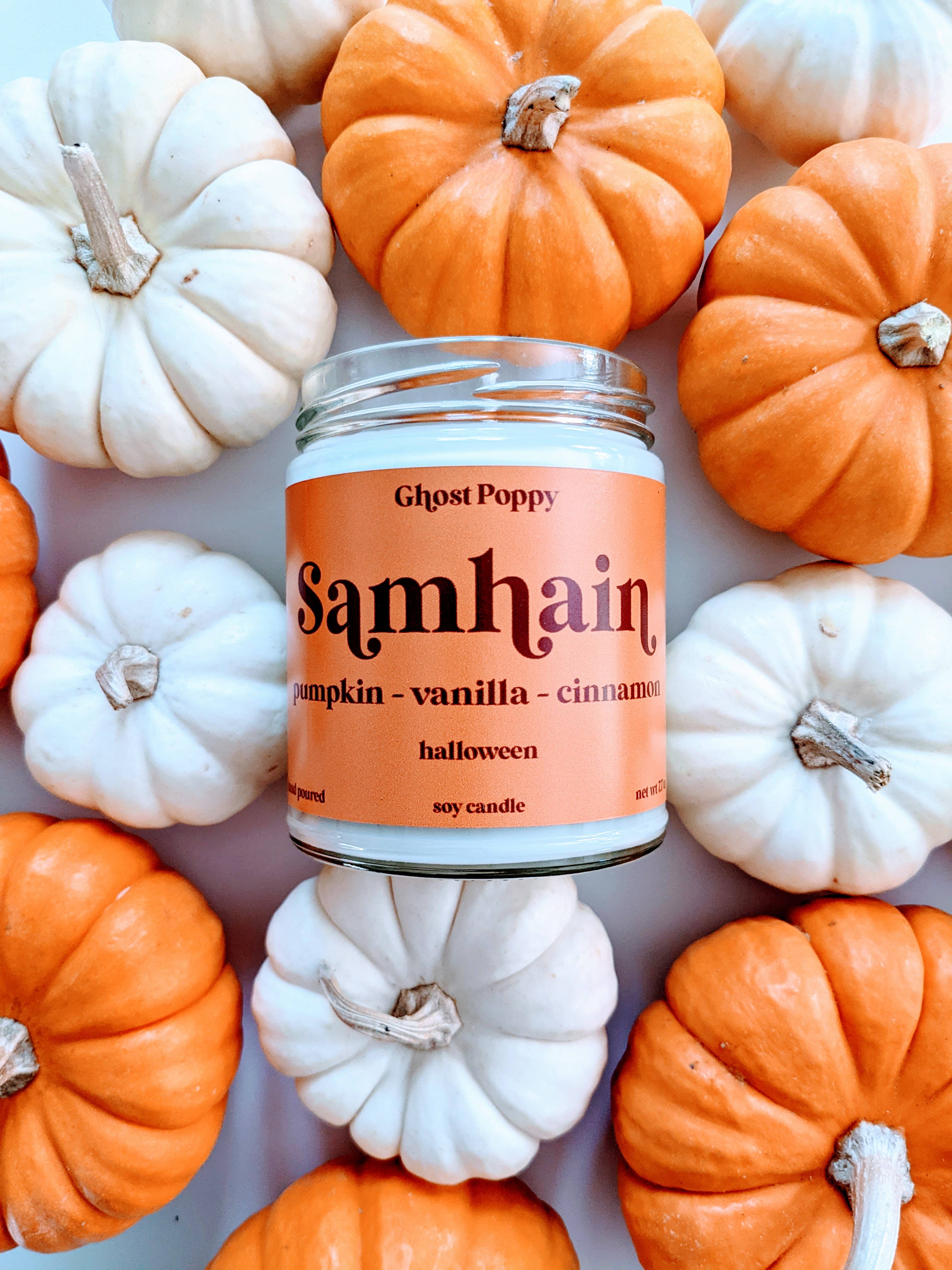 Samhain Halloween Candle