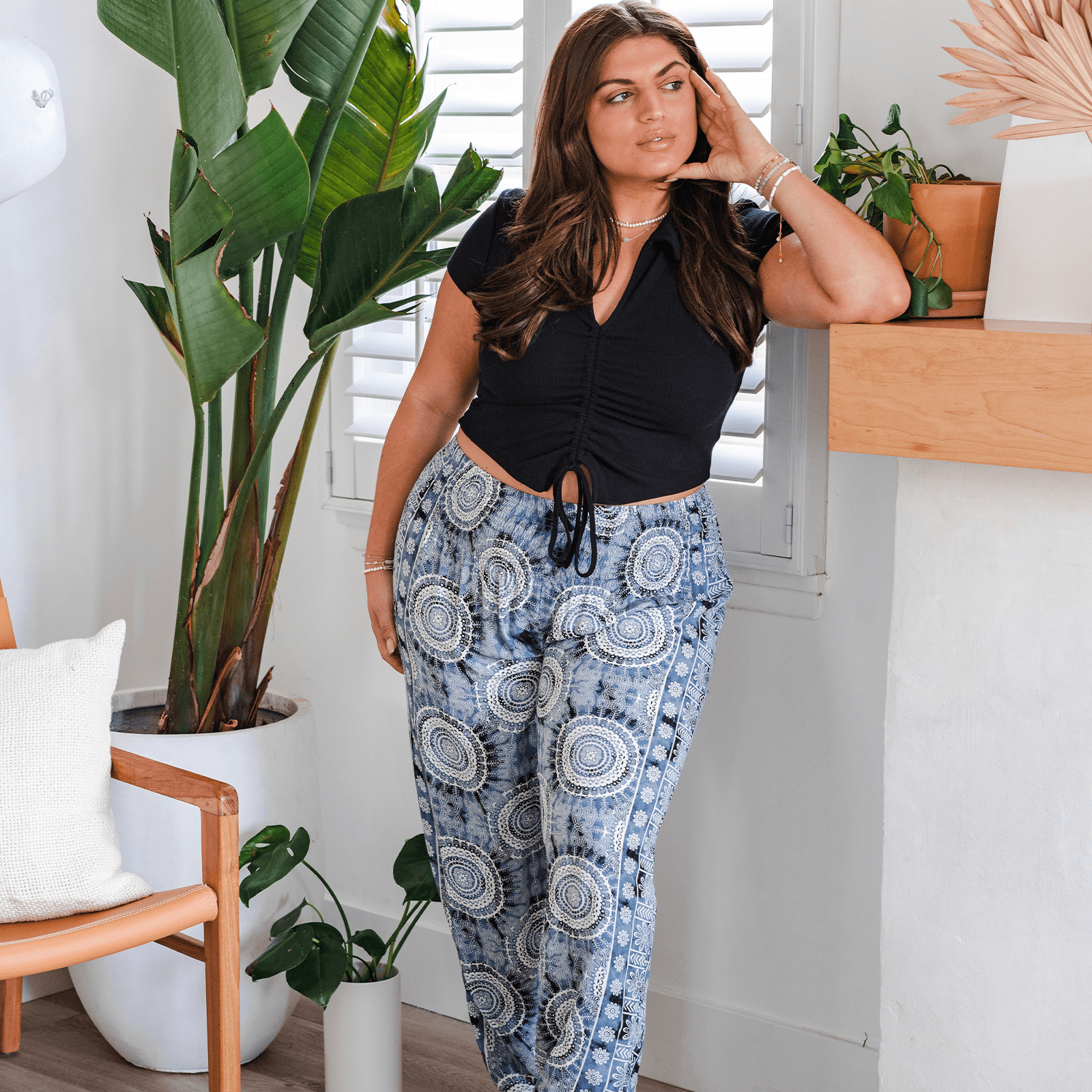 Santa Barbara Harem Pants with Pockets