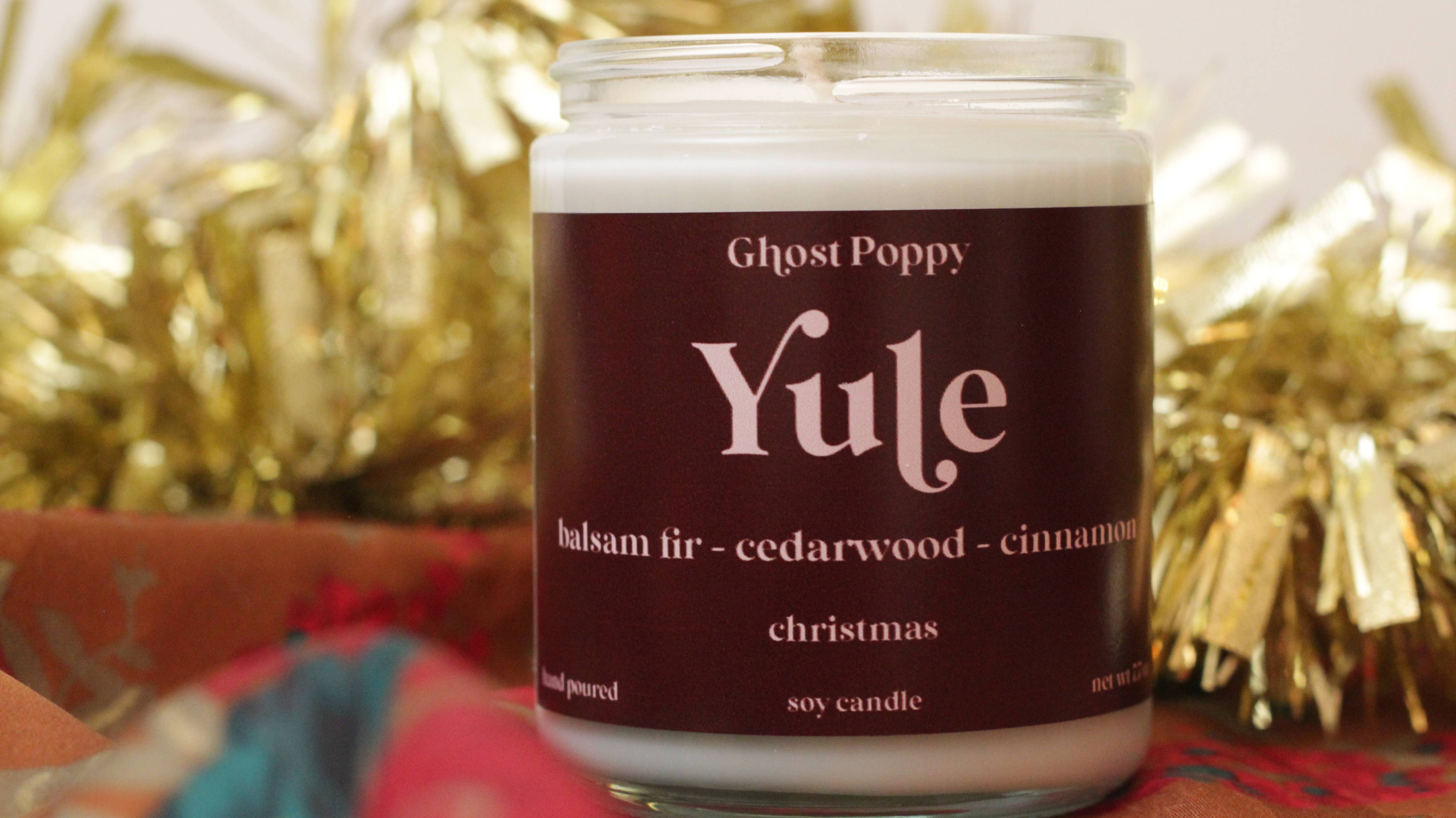 Yule Christmas Candle