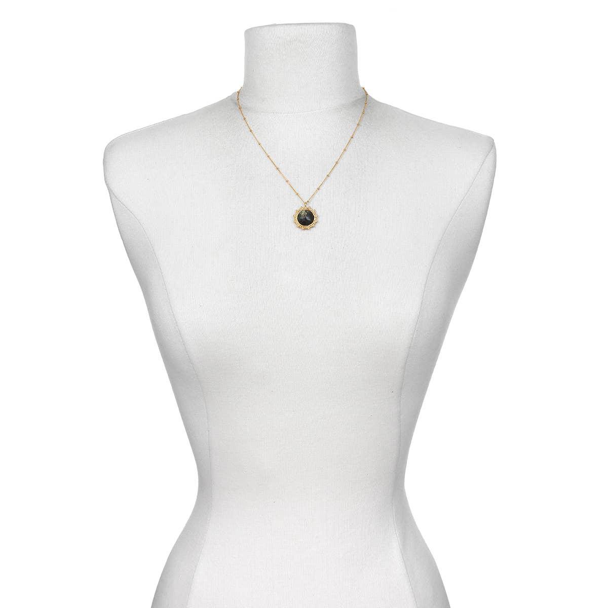 Labradorite Gold Necklace