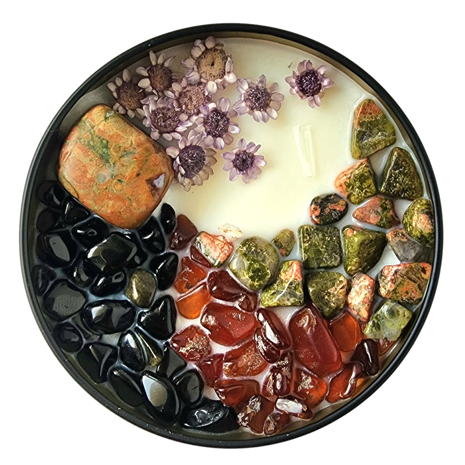 Sacred Ground • 8oz Soy Crystal Candle