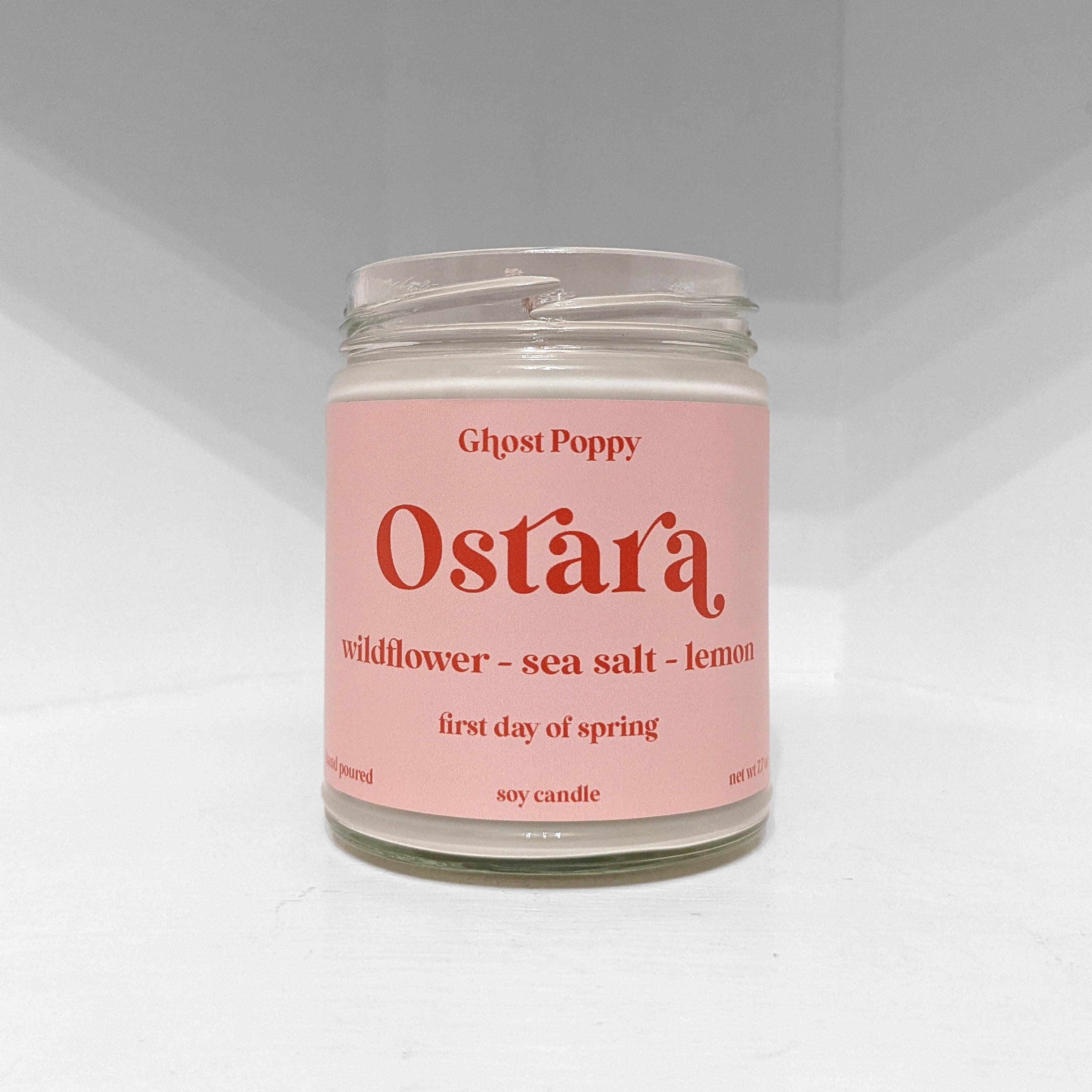 Ostara Spring Candle