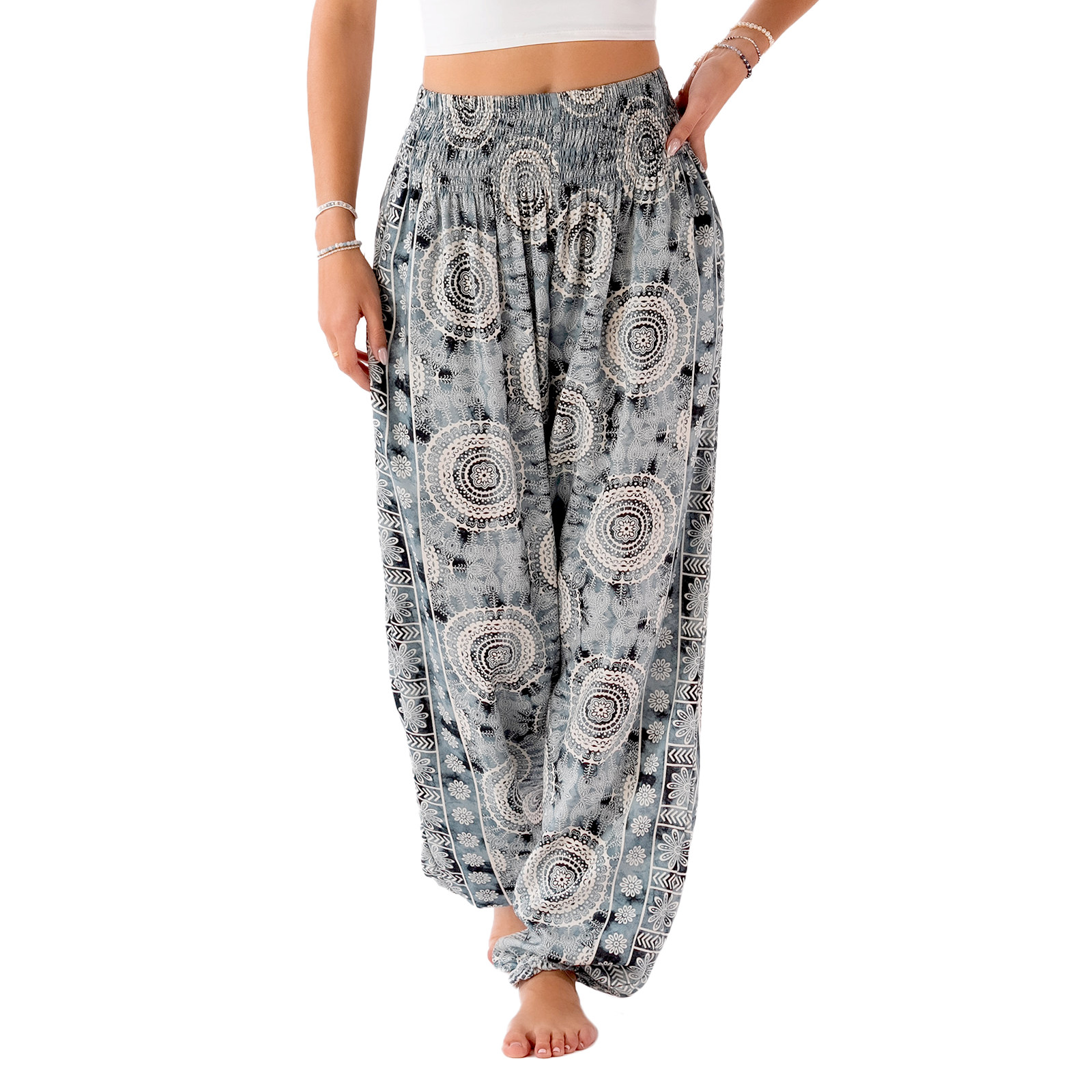 Santa Barbara Harem Pants with Pockets