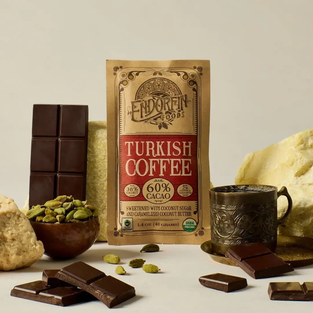 Turkish Coffee • Dark Chocolate Bar • 60% Cacao