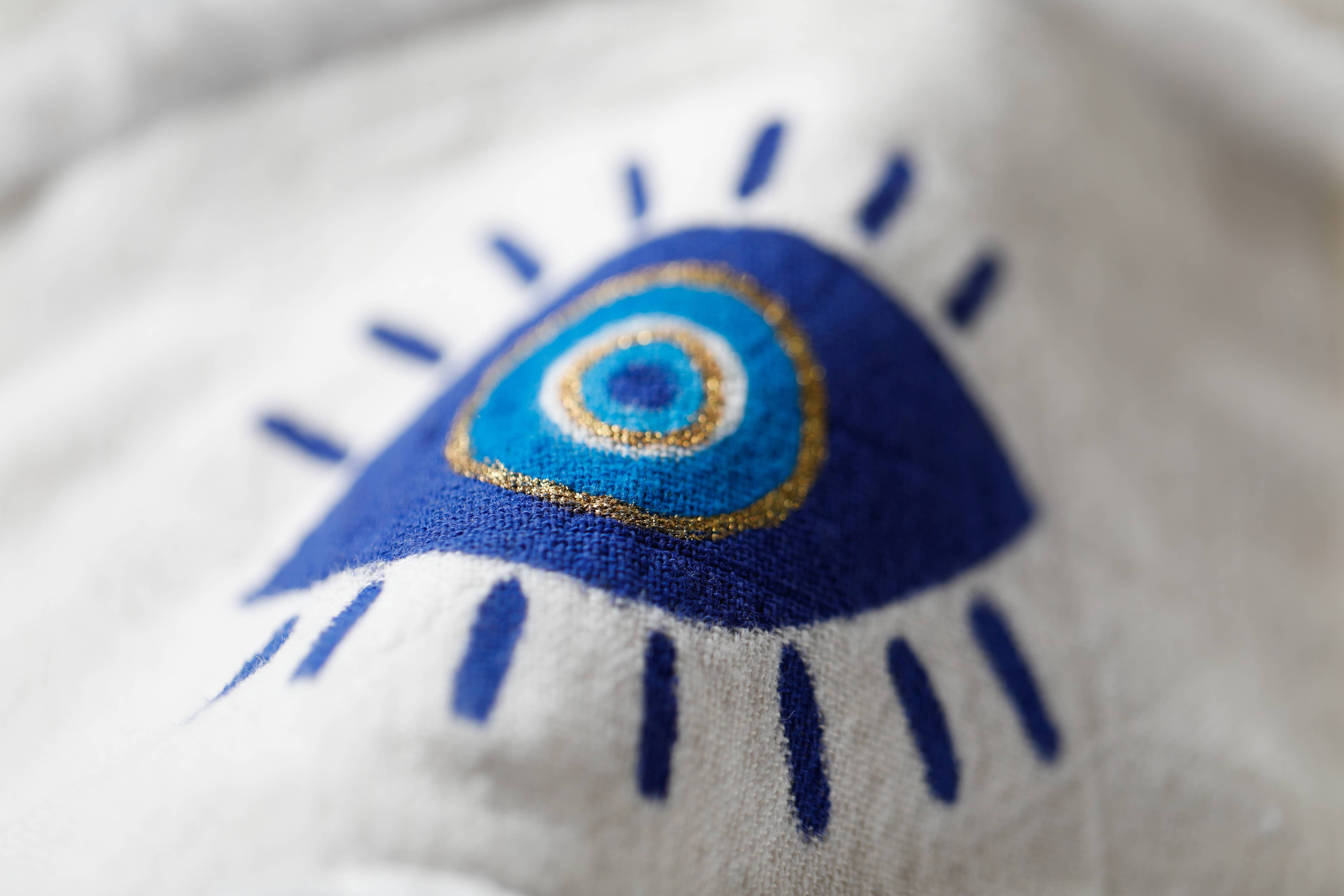 Evil Eyes Kaftan Kimono