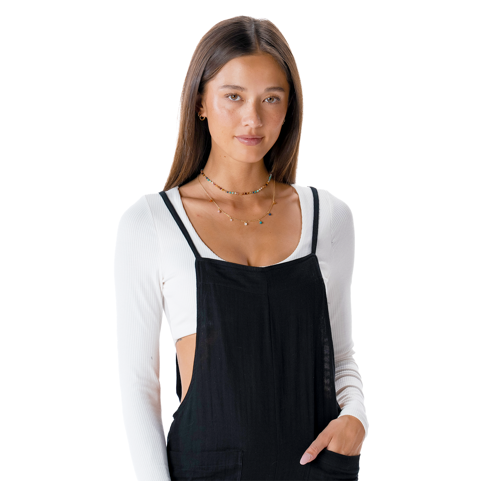 Black Nomad Jumpsuit (Adjustable Straps)