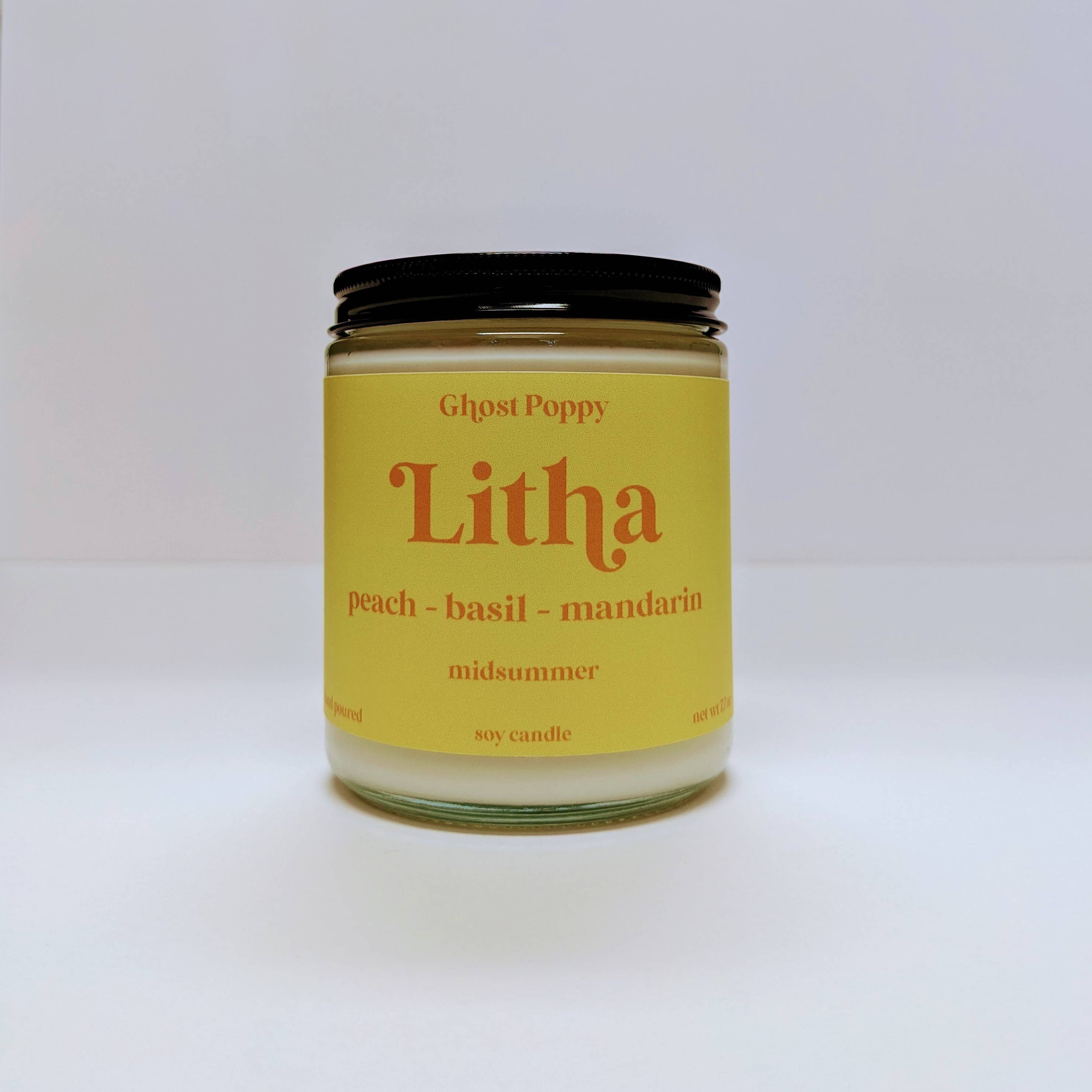 Litha Summer Candle