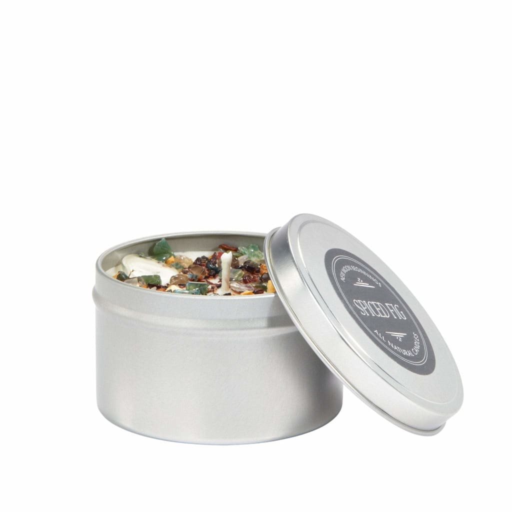 Spiced Fig Candles - Crystal Candles - Fall & Winter Candle