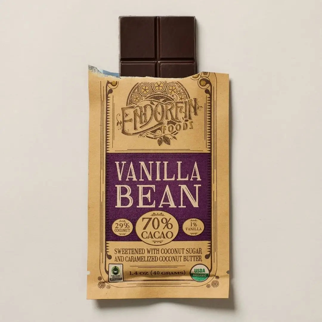 Vanilla Bean • Dark Chocolate Bar • 70% Cacao