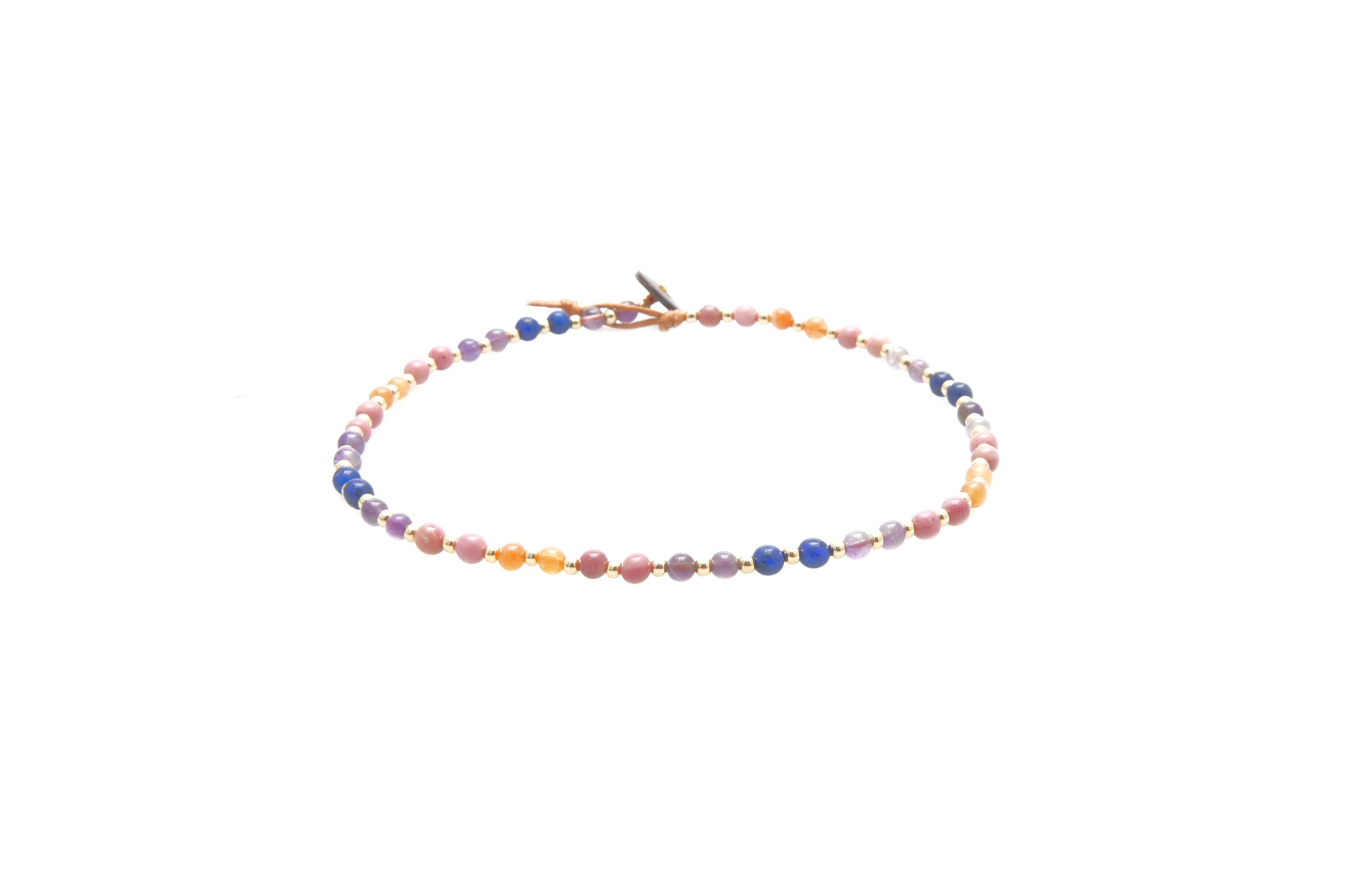 Energy Healer 4mm Healing Necklace (Gold)