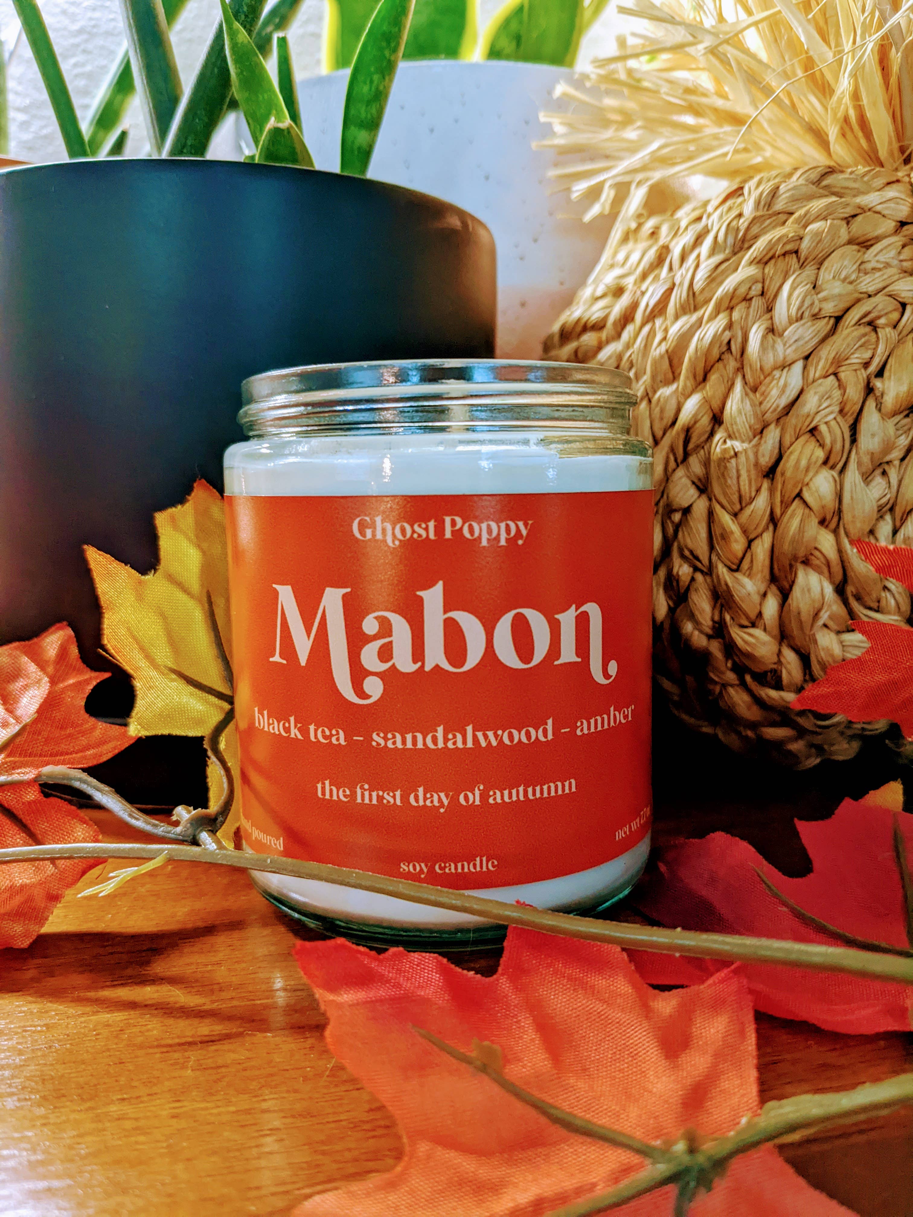 Mabon Fall Candle