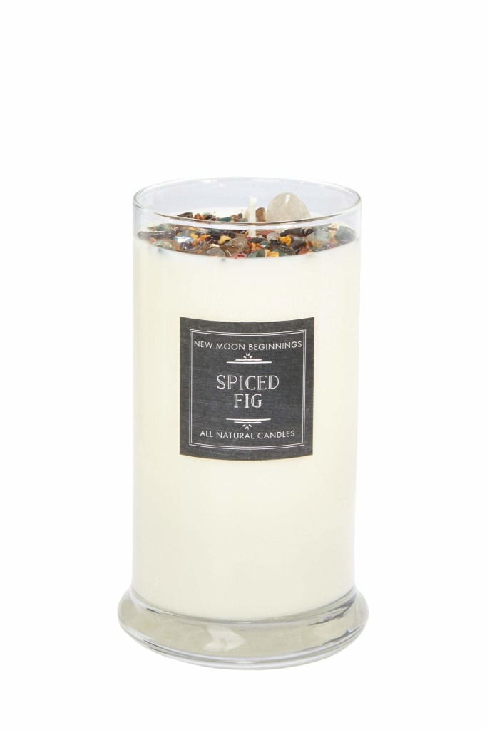 Spiced Fig Candles - Crystal Candles - Fall & Winter Candle
