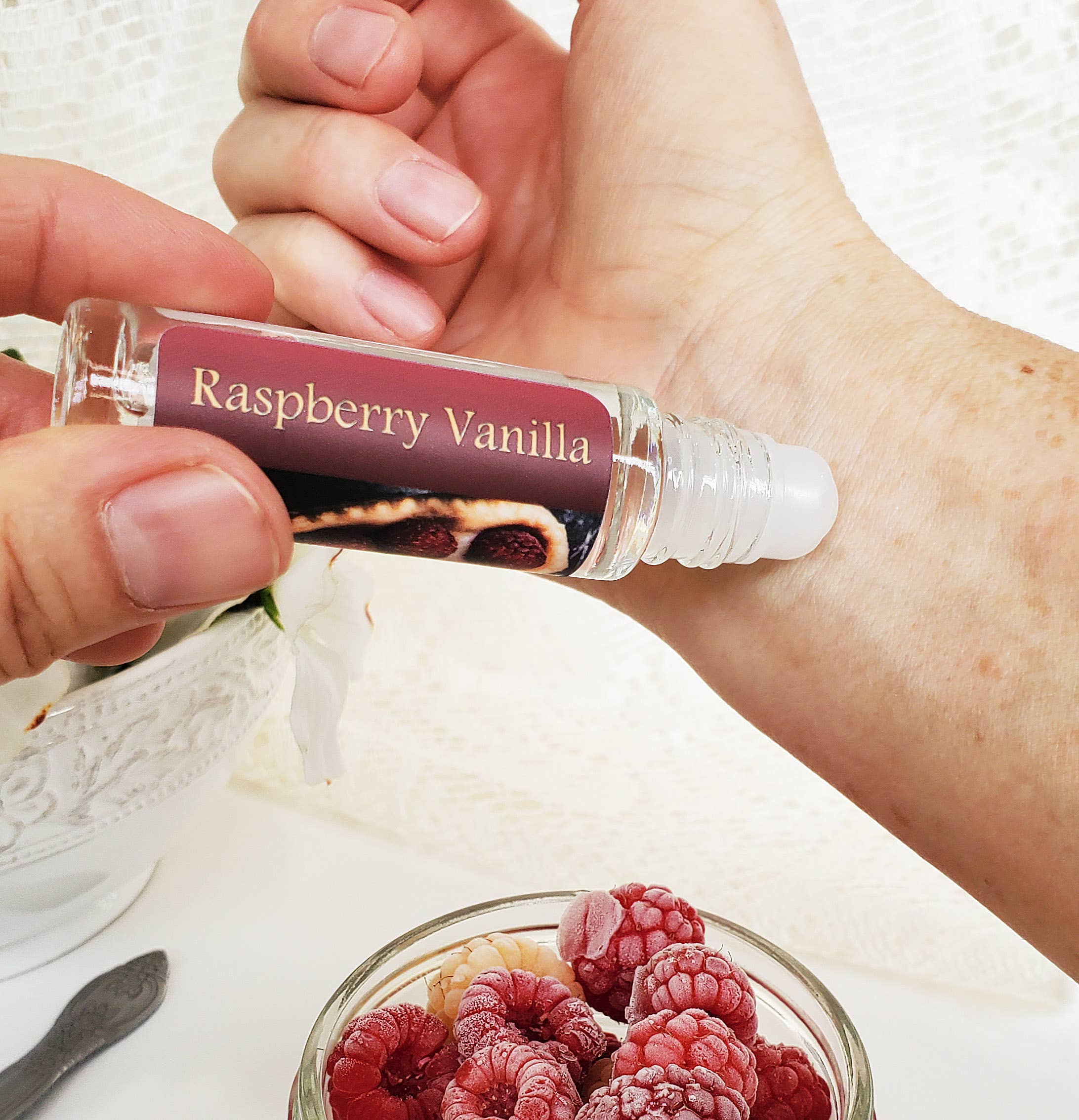 Raspberry Vanilla Perfume Oil by Shadow Scents