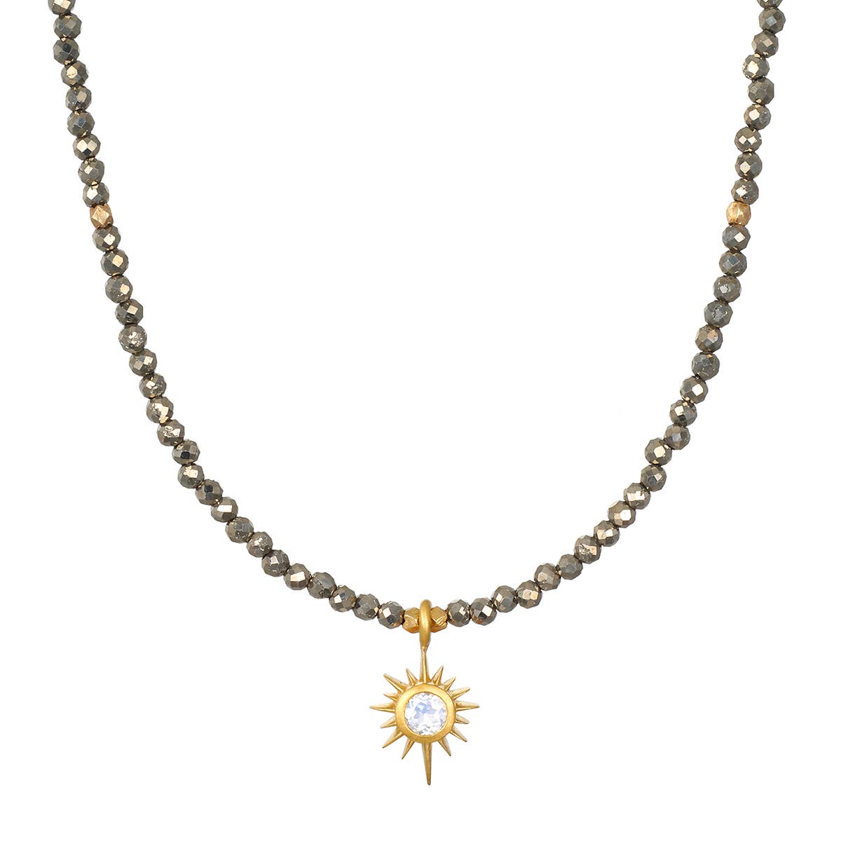 Dreams of Prosperity Pyrite Necklace