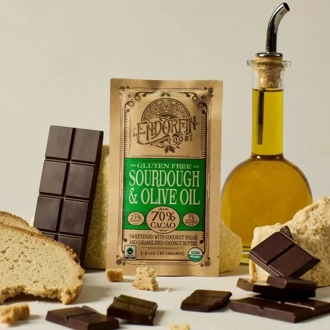 Sourdough & Olive Oil Chocolate Bar - 70% Cacao