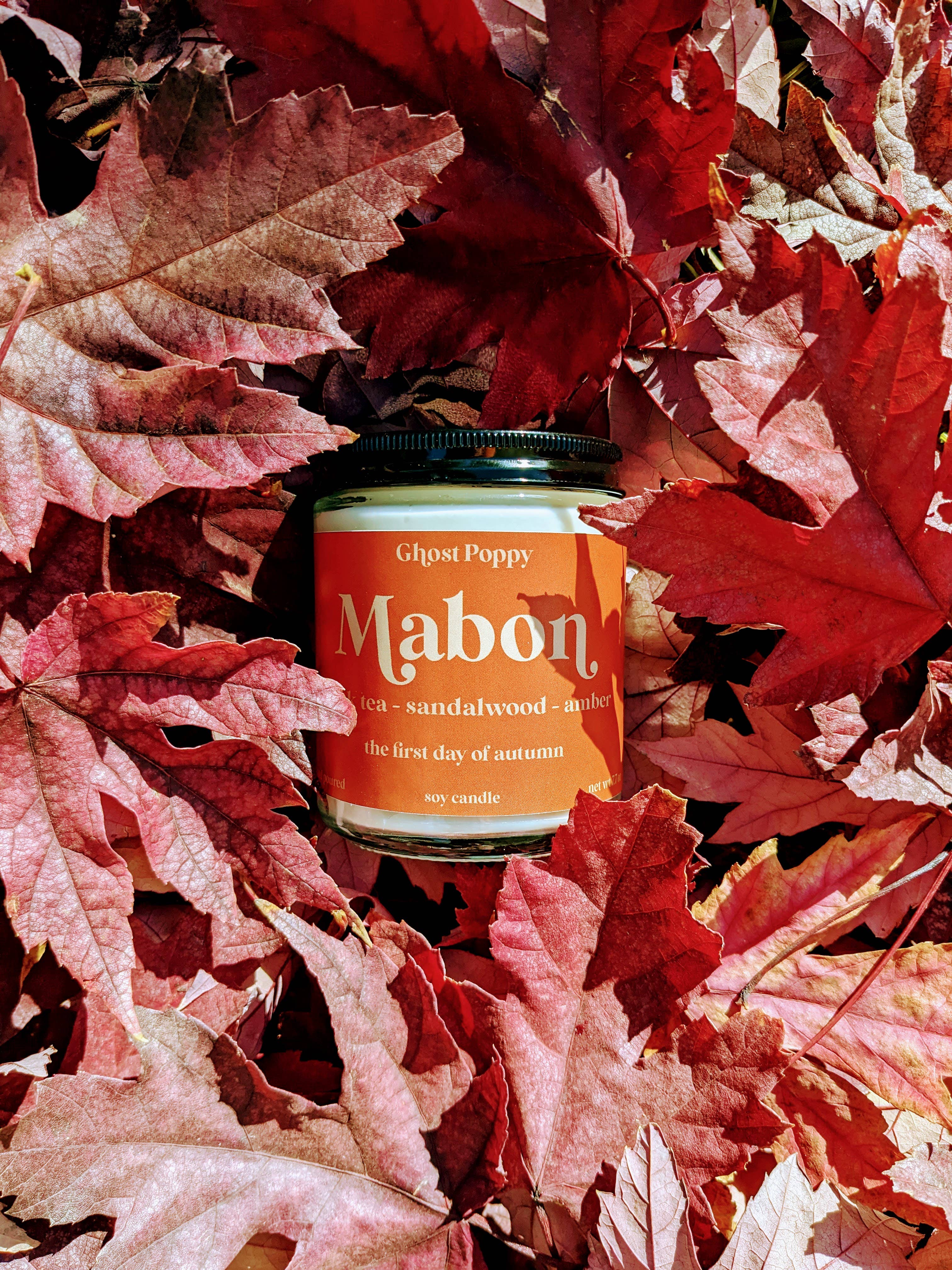 Mabon Fall Candle