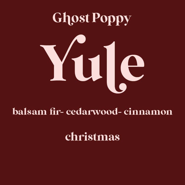 Yule Christmas Candle