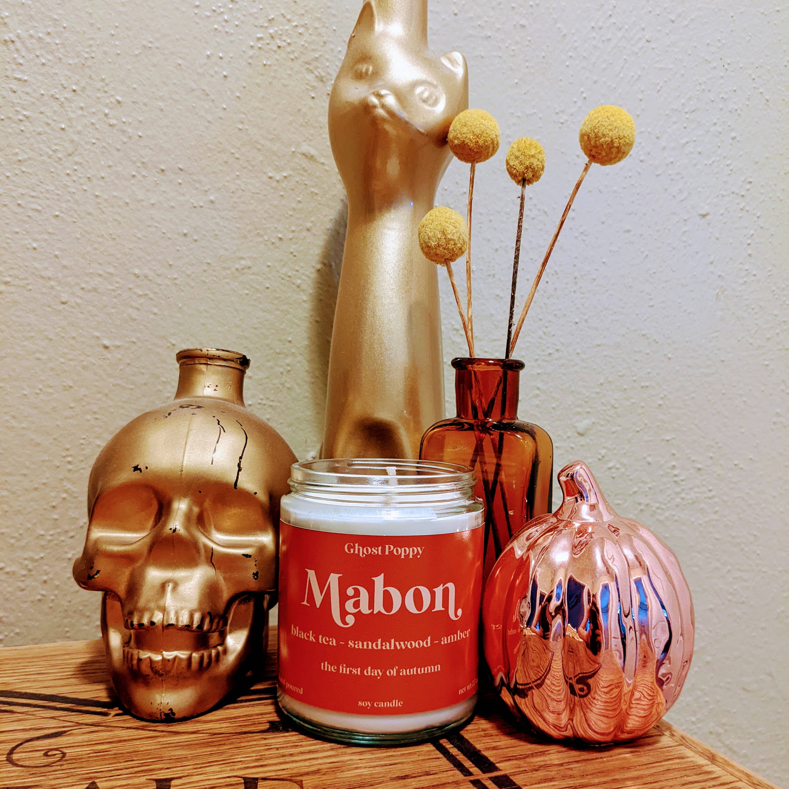 Mabon Fall Candle