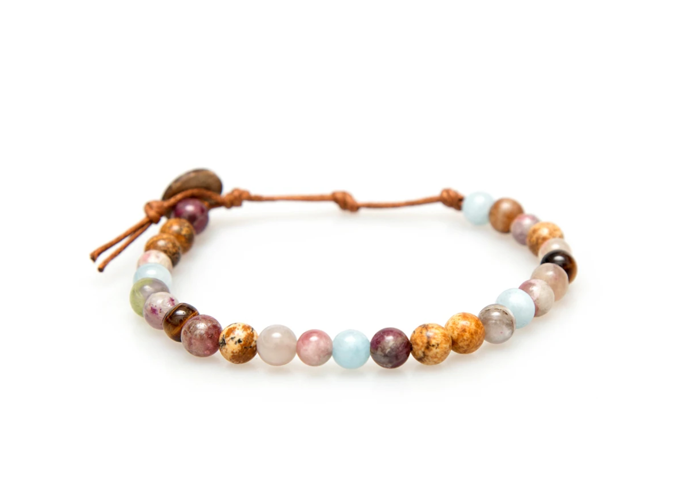 *SALE* Peace + Happiness 6mm Healing Bracelet