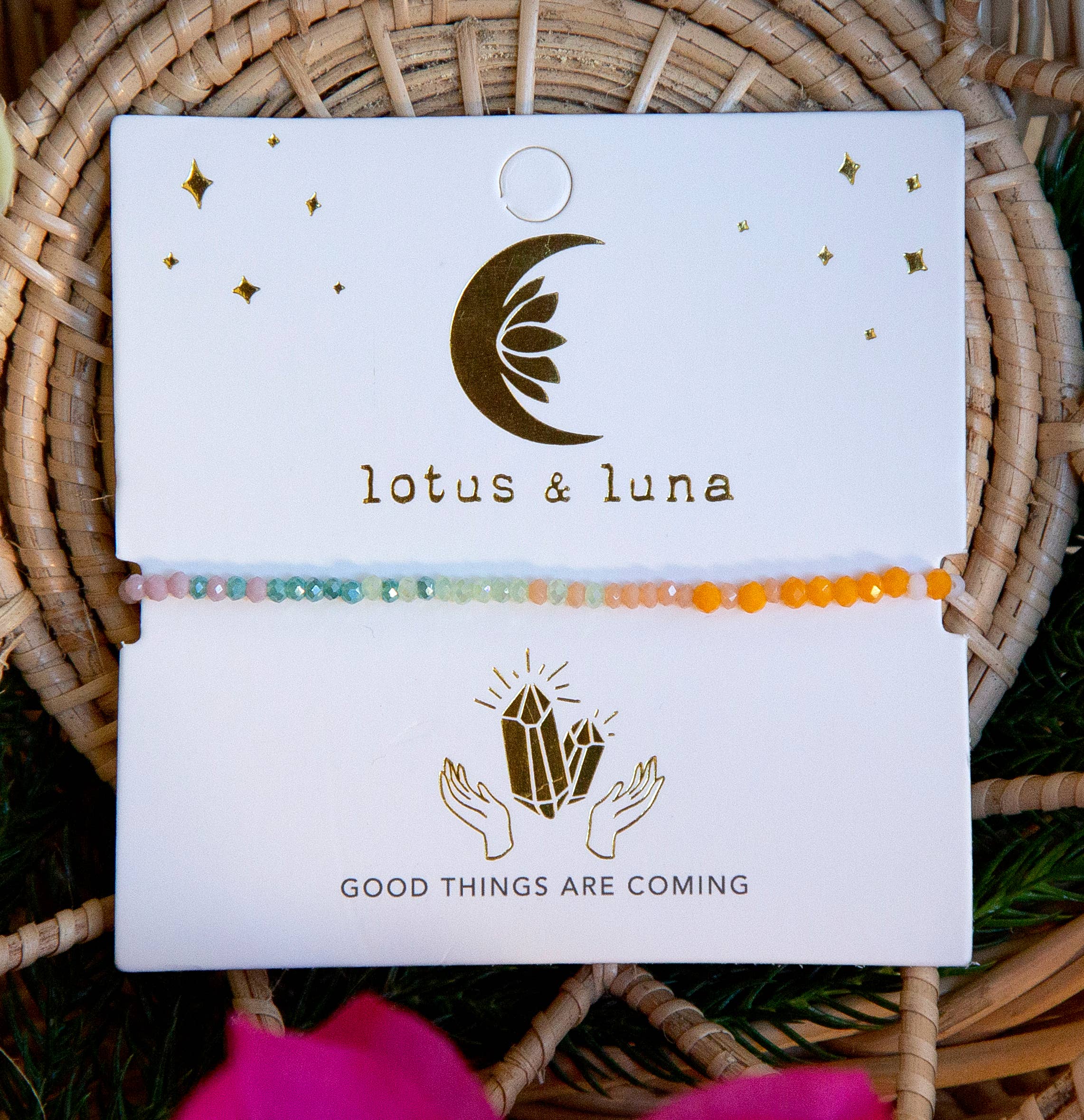"Good Things Are Coming" Goddess Bracelet