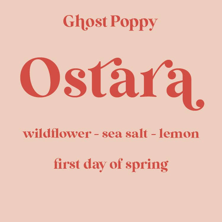 Ostara Spring Candle