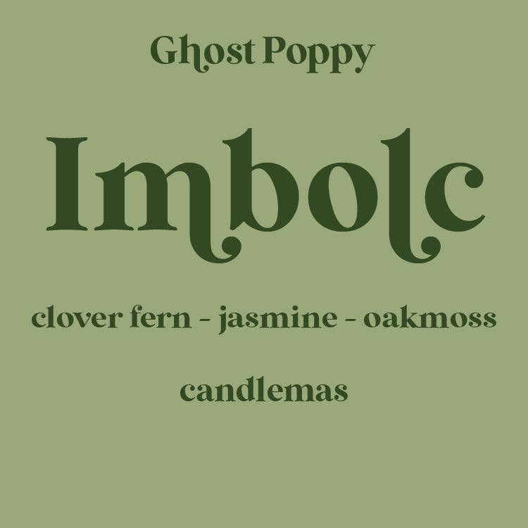 Imbolc Spring Candle