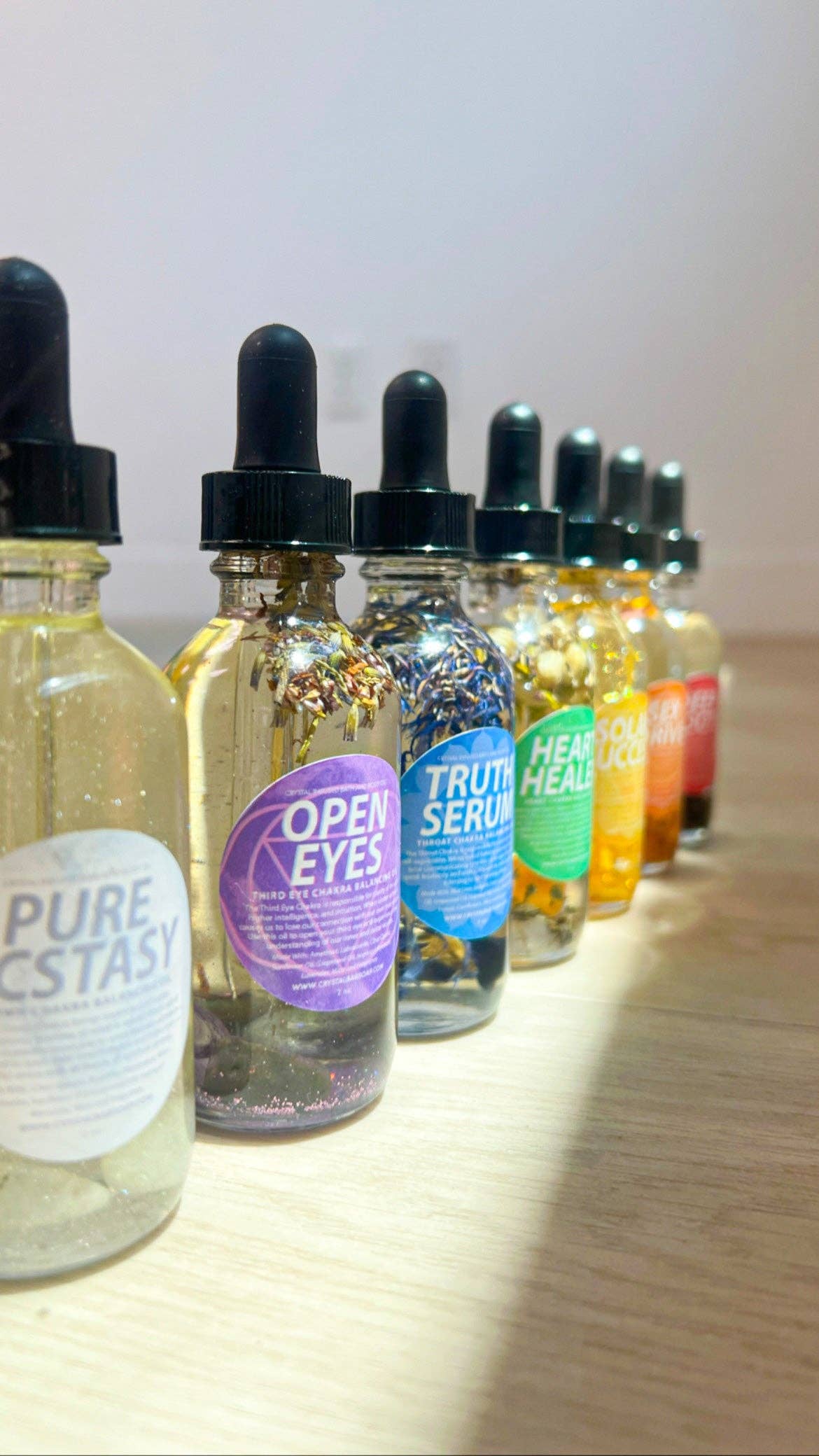 Essential Chakra Body Oil Set